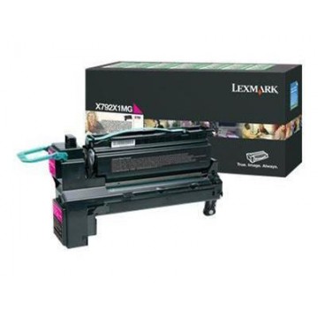 Lexmark X792X1MG Cartuccia 20000pagine magenta cartuccia toner e laser