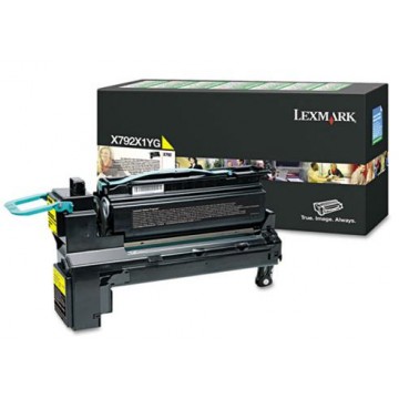 Lexmark X792X1YG Cartuccia 20000pagine Giallo cartuccia toner e laser