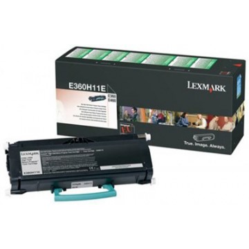 Lexmark 0E360H11E 9000pagine Nero cartuccia toner e laser