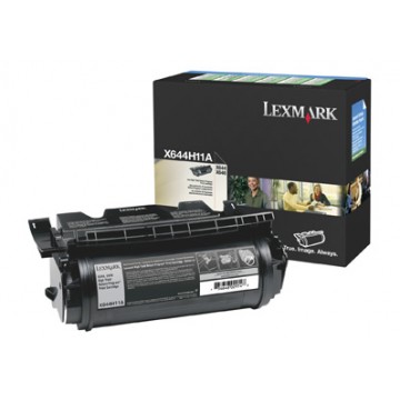 Lexmark X644H11E Cartuccia 21000pagine Nero cartuccia toner e laser