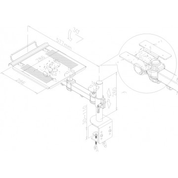 Newstar Supporto per notebook