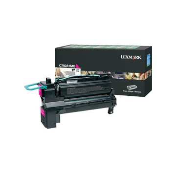 Lexmark C792A1MG Cartuccia 6000pagine magenta cartuccia toner e laser