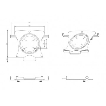 Newstar NOTEBOOK-V100 kit di fissaggio