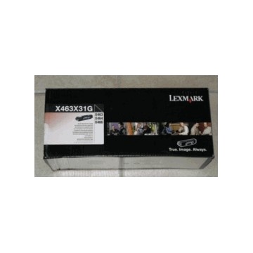 Lexmark X463X31G Cartuccia 15000pagine Nero cartuccia toner e laser