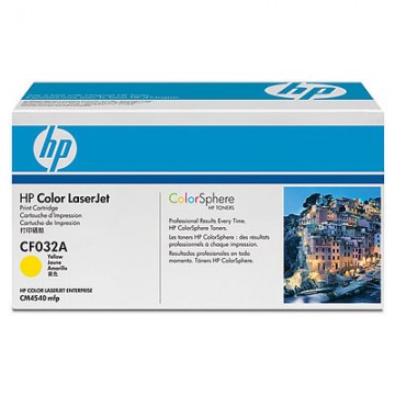 HP Color LaserJet CF032A Yellow Print Cartridge 12500pagine Giallo