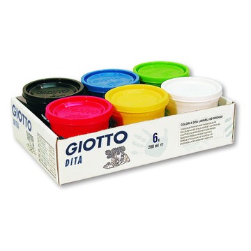 CF6 GIOTTO COLORI DITA 200ML