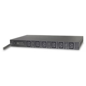 APC Basic Rack PDU AP7526 unità di distribuzione dell'energia (PDU) 1U Nero 6 presa(e) AC