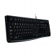 Logitech K120 tastiera USB QWERTY Italiano Nero