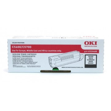 OKI 43324408 Cartuccia 6000pagine Nero cartuccia toner e laser