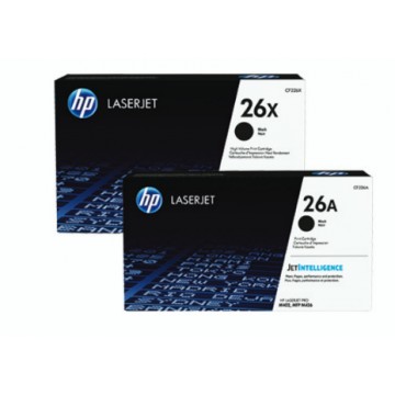 HP 26A Black Original LaserJet Toner Cartridge Cartuccia 3100pagine Nero