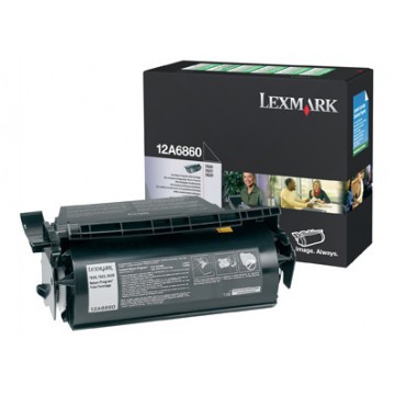 Lexmark 12A6860 Cartuccia 10000pagine Nero cartuccia toner e laser