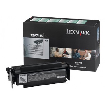 Lexmark 12A7415 Cartuccia 10000pagine Nero cartuccia toner e laser