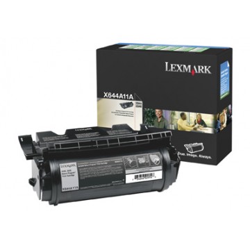 Lexmark X644A11E Cartuccia 10000pagine Nero cartuccia toner e laser