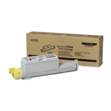 Xerox Cartuccia Toner Alta Capacità Giallo, Phaser 6360