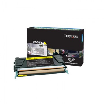 Lexmark C748H1YG Cartuccia 10000pagine Giallo cartuccia toner e laser