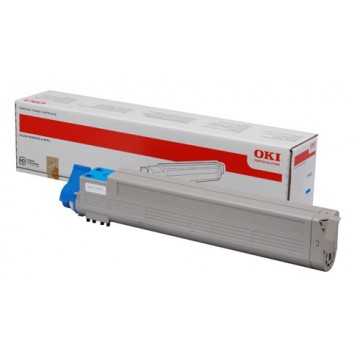 OKI 43837131 Toner 22000pagine Ciano cartuccia toner e laser