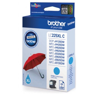 Brother LC-225XLC cartuccia d'inchiostro