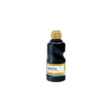 FLACONE 250ML TEMPERA NERO LAVABILE