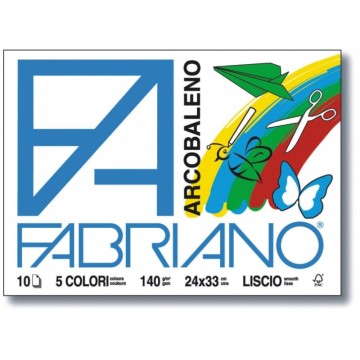 CF10ALBUM ARCOBALENO 5COL ASS