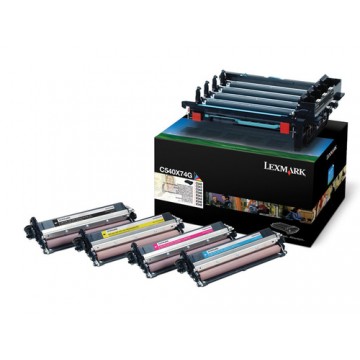 Lexmark C540X74G 30000pagine Nero, Ciano, Giallo cartuccia toner e laser