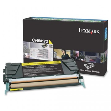 Lexmark C746A1YG Cartuccia 7000pagine Giallo cartuccia toner e laser