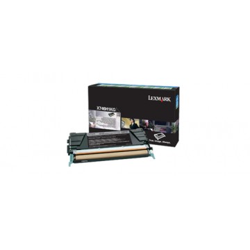 Lexmark X746H1KG Toner 12000pagine Nero cartuccia toner e laser