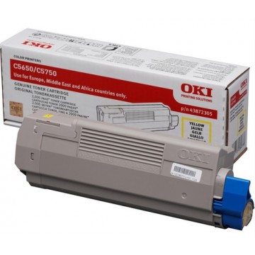 OKI 43872305 Toner 2000pagine Giallo cartuccia toner e laser