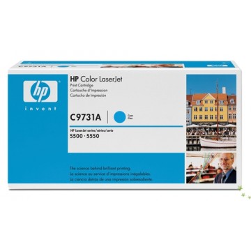 HP 645A Cartuccia 12000pagine Ciano