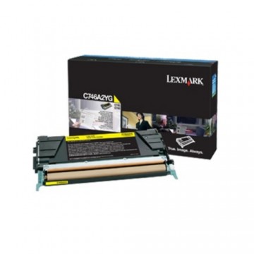 Lexmark C746A1YG Cartuccia 7000pagine Giallo cartuccia toner e laser