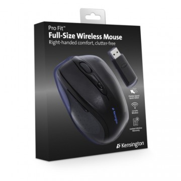 Kensington Mouse Pro Fit™ wireless di dimensioni standard