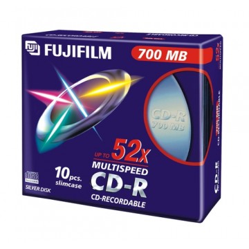 Fujifilm CD-R 700MB 52X slimcase 10-pack