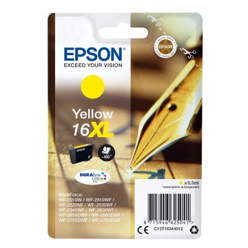 Epson Pen and crossword Cartuccia Penna e cruciverba Giallo Inchiostri DURABrite Ultra 16XL