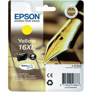 Epson Pen and crossword Cartuccia Penna e cruciverba Giallo Inchiostri DURABrite Ultra 16XL