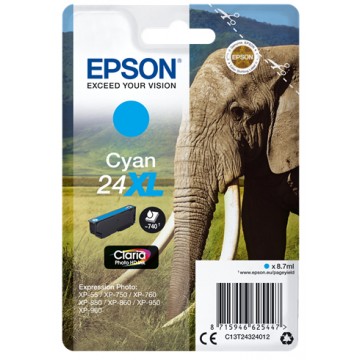 Epson Elephant Cartuccia Ciano XL