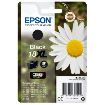 Epson Daisy Cartuccia Margherita Nero Inchiostri Claria Home 18XL