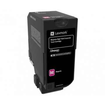 Lexmark 84C2HME Cartuccia Magenta cartuccia toner e laser