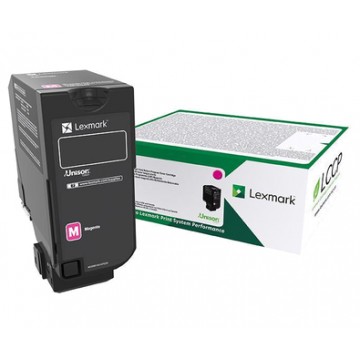 Lexmark 75B20M0 Toner laser 10000pagine Magenta cartuccia toner e laser