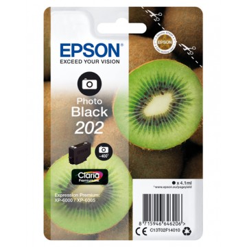 Epson Singlepack Photo Black 202 Claria Premium Ink cartuccia d'inchiostro