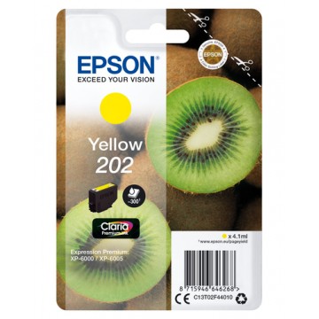 Epson Singlepack Yellow 202 Claria Premium Ink cartuccia d'inchiostro