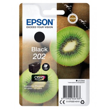 Epson Singlepack Black 202 Claria Premium Ink cartuccia d'inchiostro