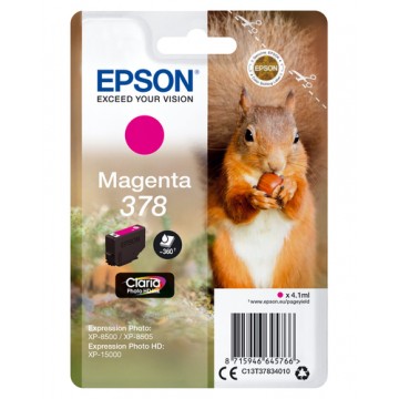 Epson Singlepack Magenta 378 Claria Photo HD Ink cartuccia d'inchiostro