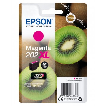 Epson Singlepack Magenta 202XL Claria Premium Ink cartuccia d'inchiostro