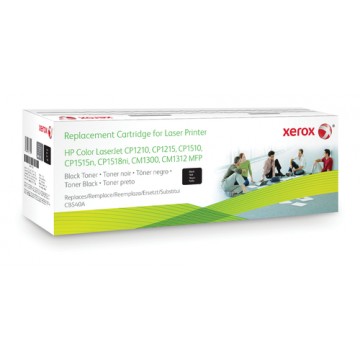 Xerox Cartuccia toner nero. Equivalente a HP CB540A. Compatibile con HP Colour LaserJet CM1312 MFP, Colour LaserJet CM1525, Colo