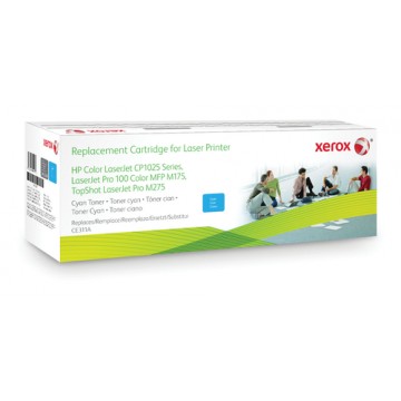 Xerox Cartuccia toner ciano. Equivalente a HP CE311A. Compatibile con HP Colour LaserJet 100 M175 MFP, Colour LaserJet CP1025