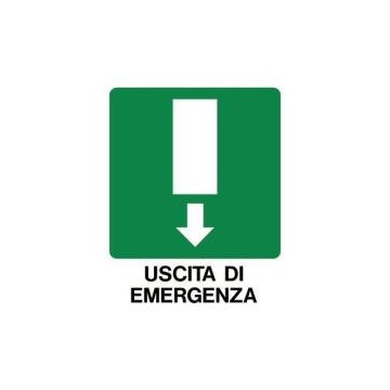 CARTELLO USCITA EMERGENZA