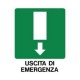 CARTELLO USCITA EMERGENZA