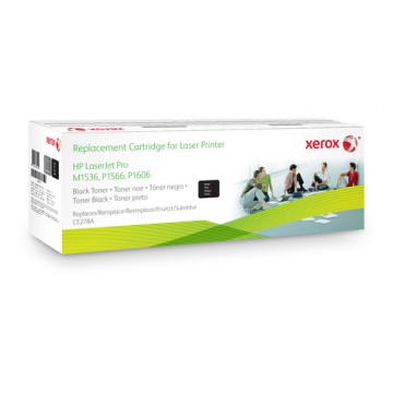 Xerox Cartuccia toner nero. Equivalente a HP CE278A. Compatibile con HP LaserJet M1536 MFP, LaserJet P1566, LaserJet P1606