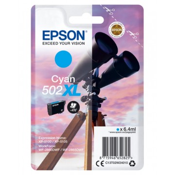 Epson Singlepack Cyan 502XL Ink cartuccia d'inchiostro