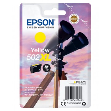 Epson Singlepack Yellow 502XL Ink cartuccia d'inchiostro