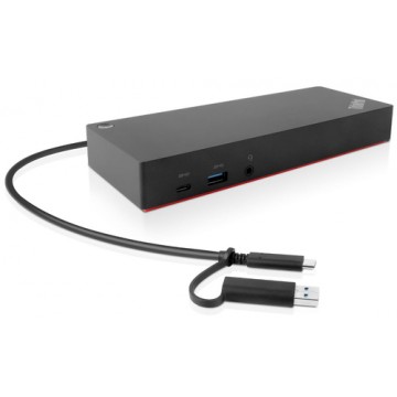 Lenovo 40AF0135EU Nero replicatore di porte e docking station per notebook